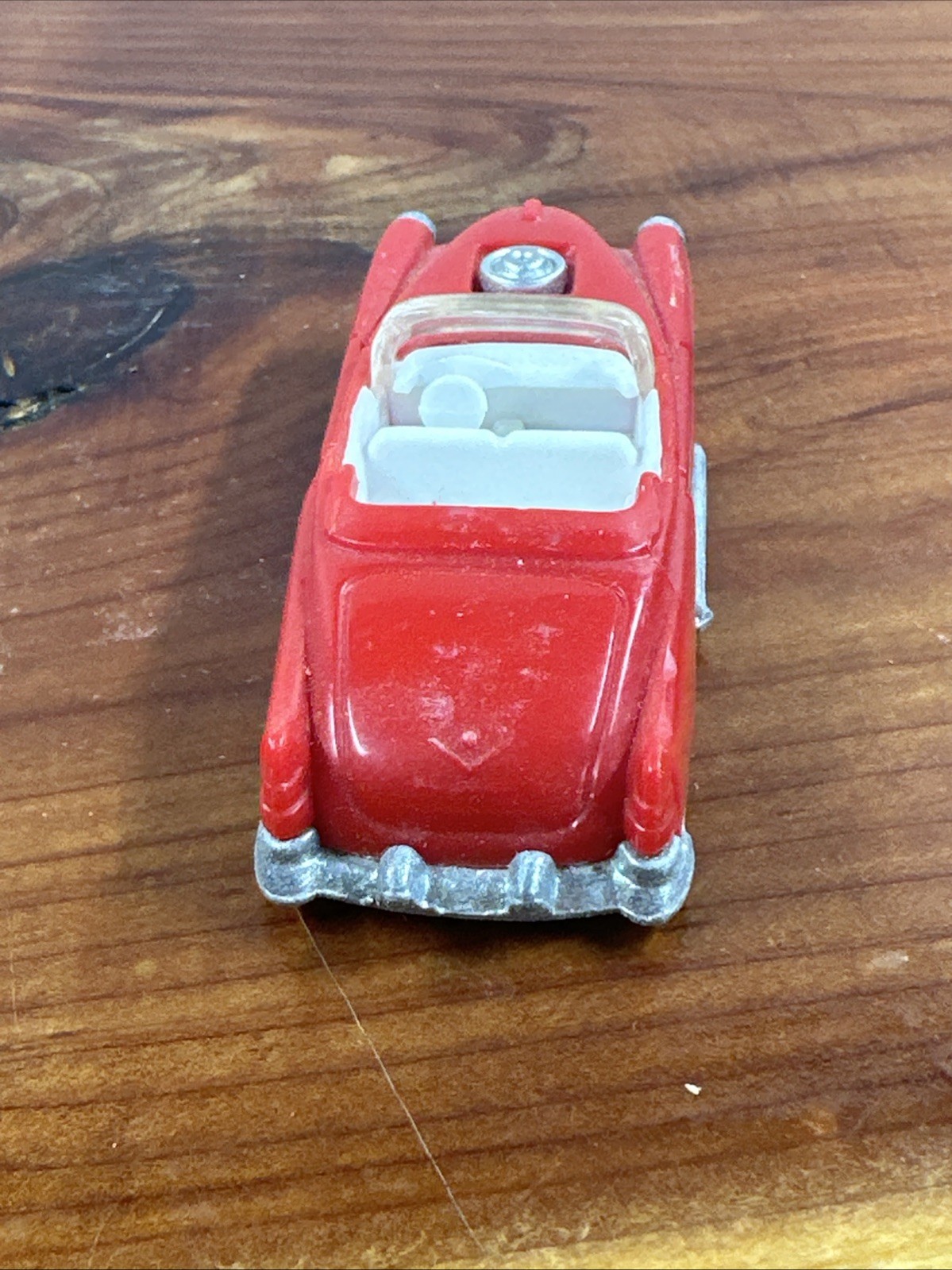 1993 Hot Wheels CW CHINE Red / White Interior Convertible Car Loose
