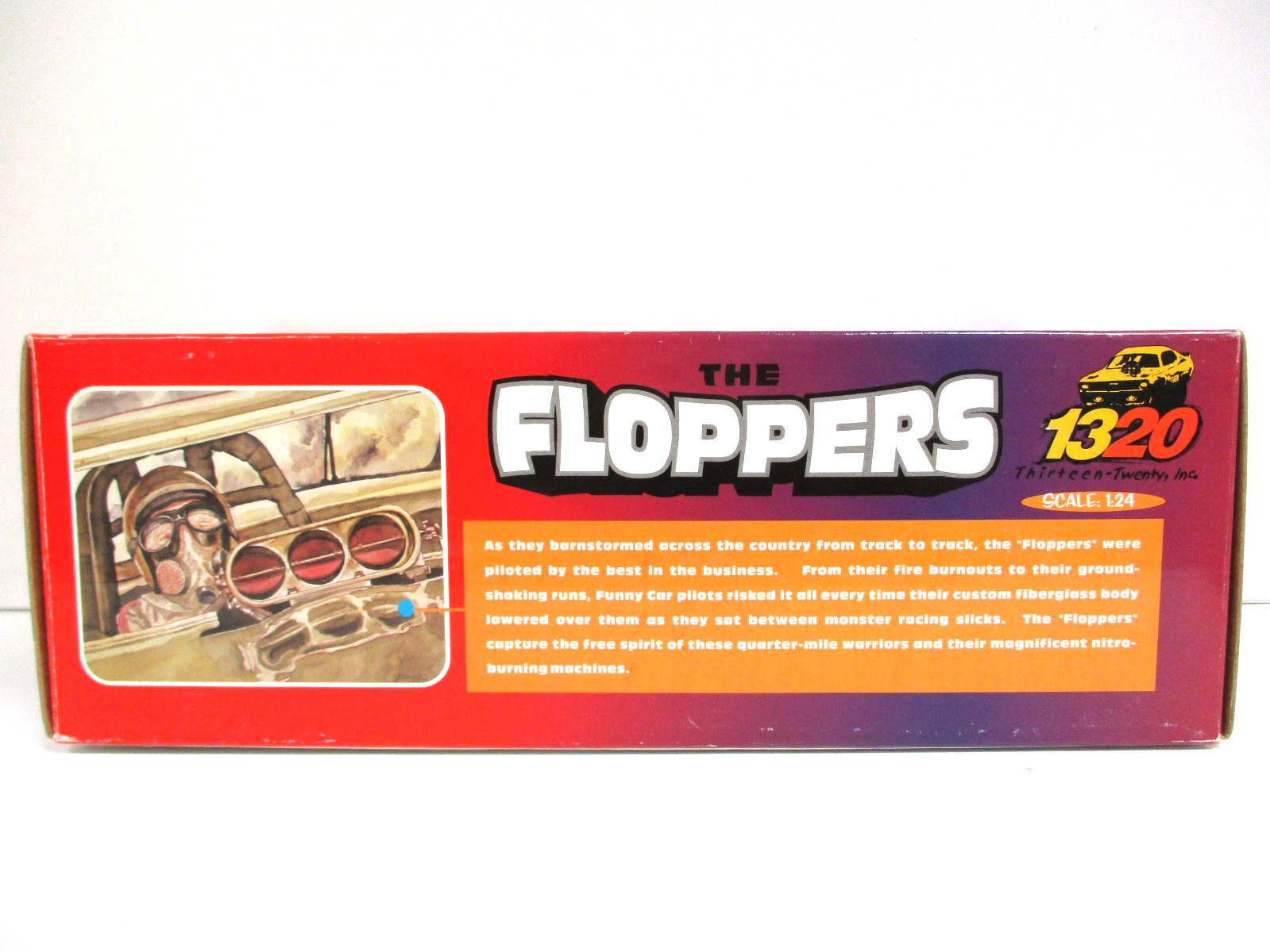 THE FLOPPERS 1320 – DUNN & REATH PLYMOUTH ‘CUDA FUNNY CAR – 1/24 DIECAST