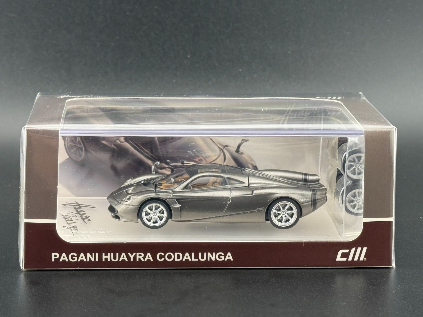 CM Model Pagani Codalunga Gray – Limited Edition 1/64