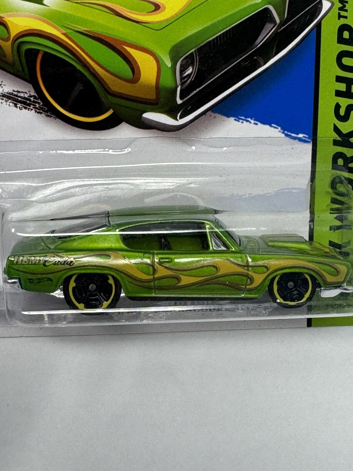 Hot Wheels 2014 Workshop Green ‘68 Hemi Barracuda #213 A17