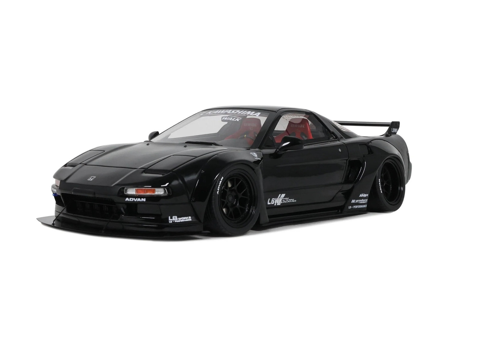 1:18 Honda NSX (NA1) LB-Works — Black — Ottomobile OT1211