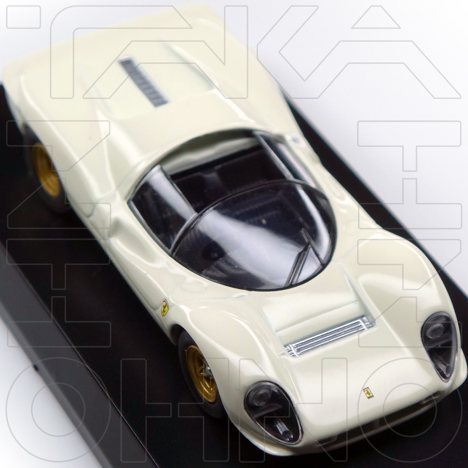 Ferrari 330 P4 1967 KYOSHO 1:64 Collection 7 NEO White pre 312p ford v ASSEMBLED