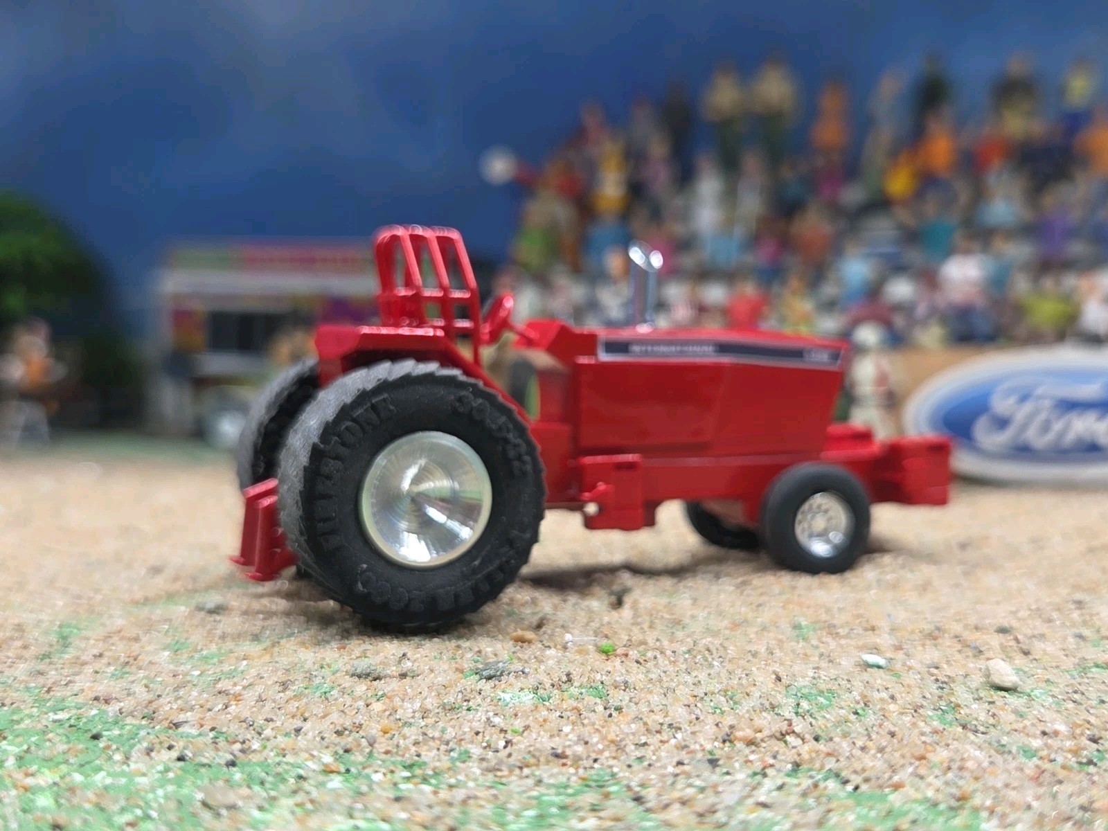 CASE IH International1:64 CUSTOM built TRACTOR pulling PULLER HOT ROD ertl Farm