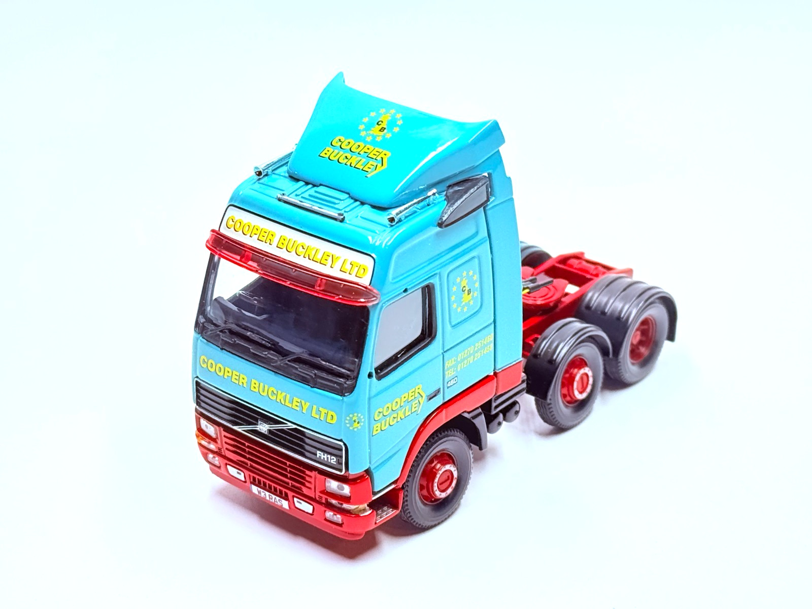 CORGI VOLVO FH TRACTOR UNIT MODEL ONLY COOPER BUCKLEY LTD CC12429 1:50