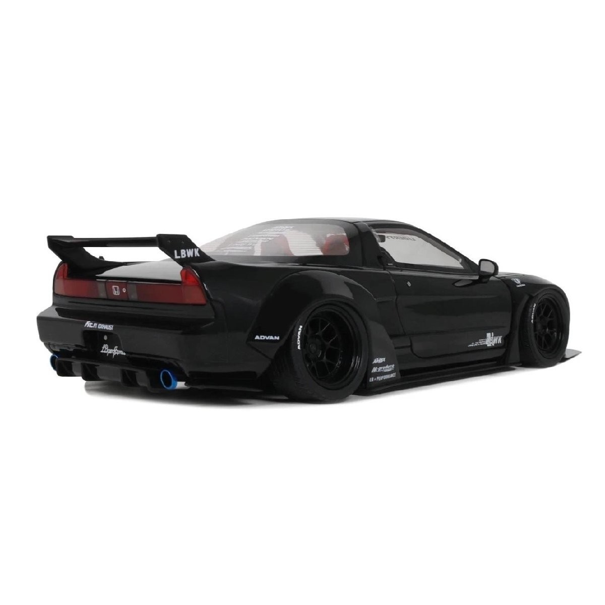 Otto Mobile 1/18 Honda Nsx Na1 Lb Works 2020 Black Liberty Walk