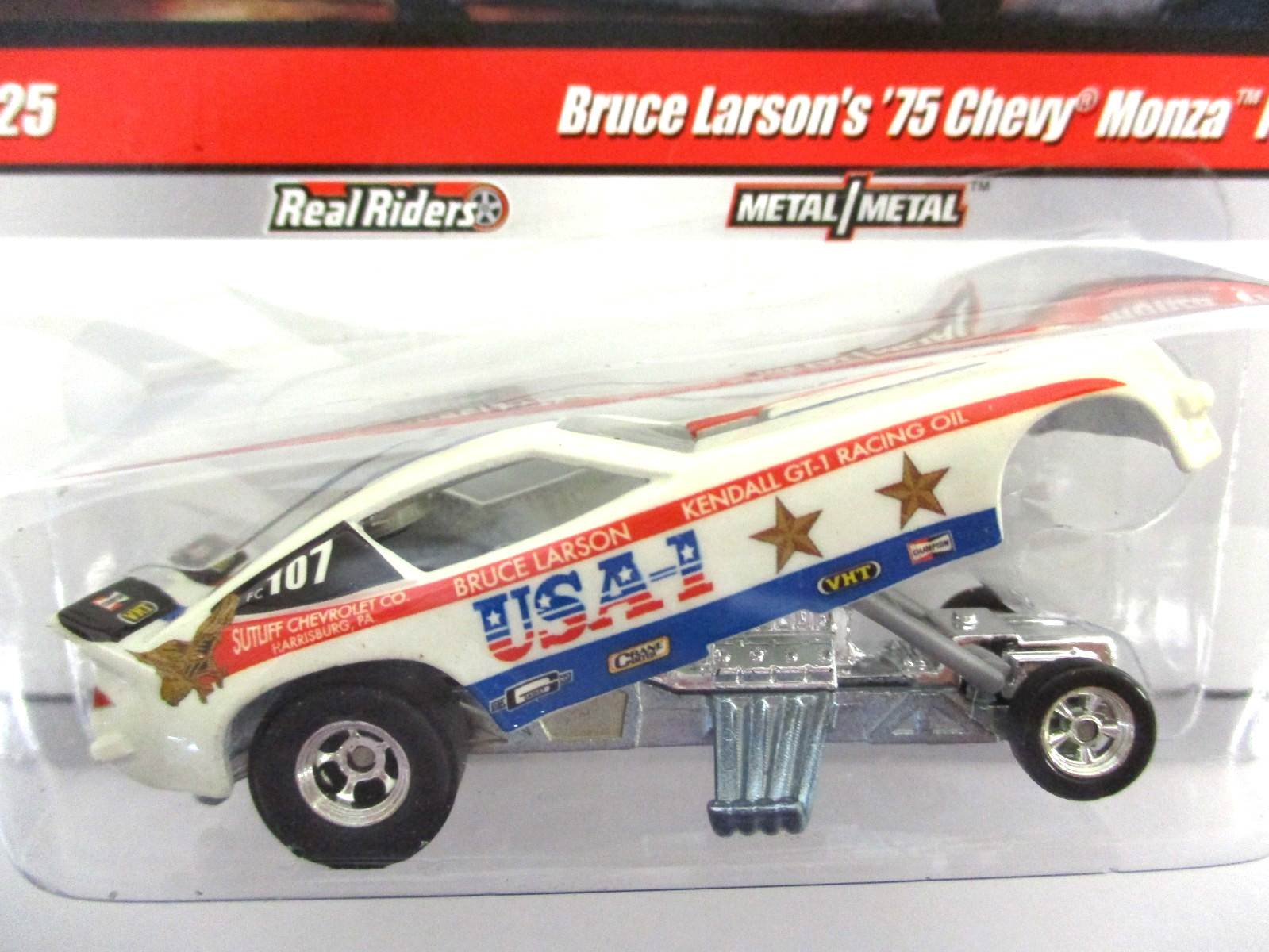 HOT WHEELS – DRAG STRIP DEMONS BRUCE LARSON USA-1 CHEVROLET MONZA FUNNY CAR
