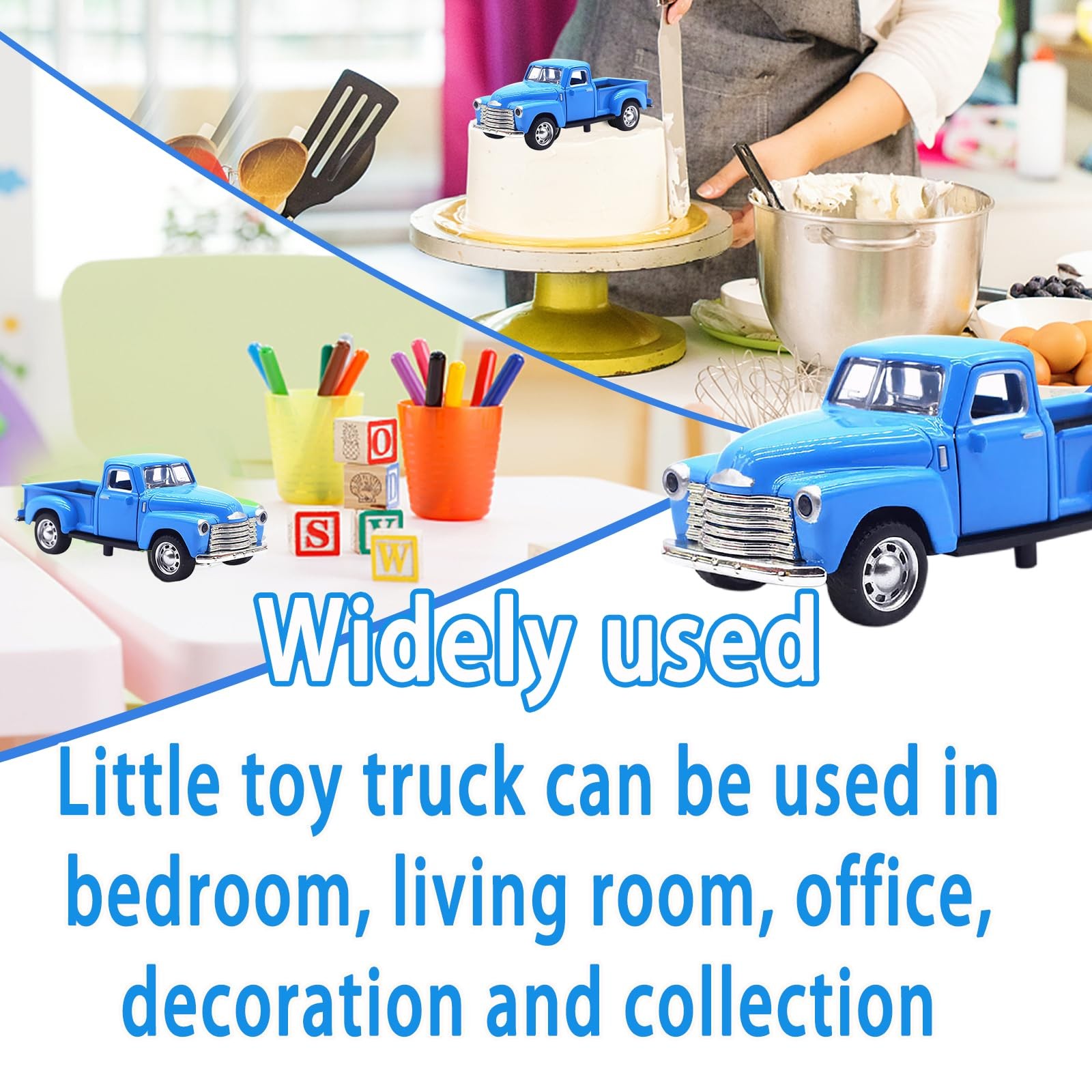 Little Blue Truck Toy for Toddlers 2 3 4 5 6 7 8 Year Old Boys Girls,1:32 All…
