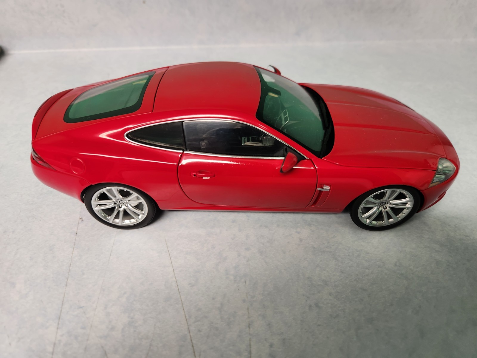 MINICHAMPS 1/18 SCALE 2006 JAGUAR XK X150 THE NEW XK RED COUPE PAULS MODEL ART