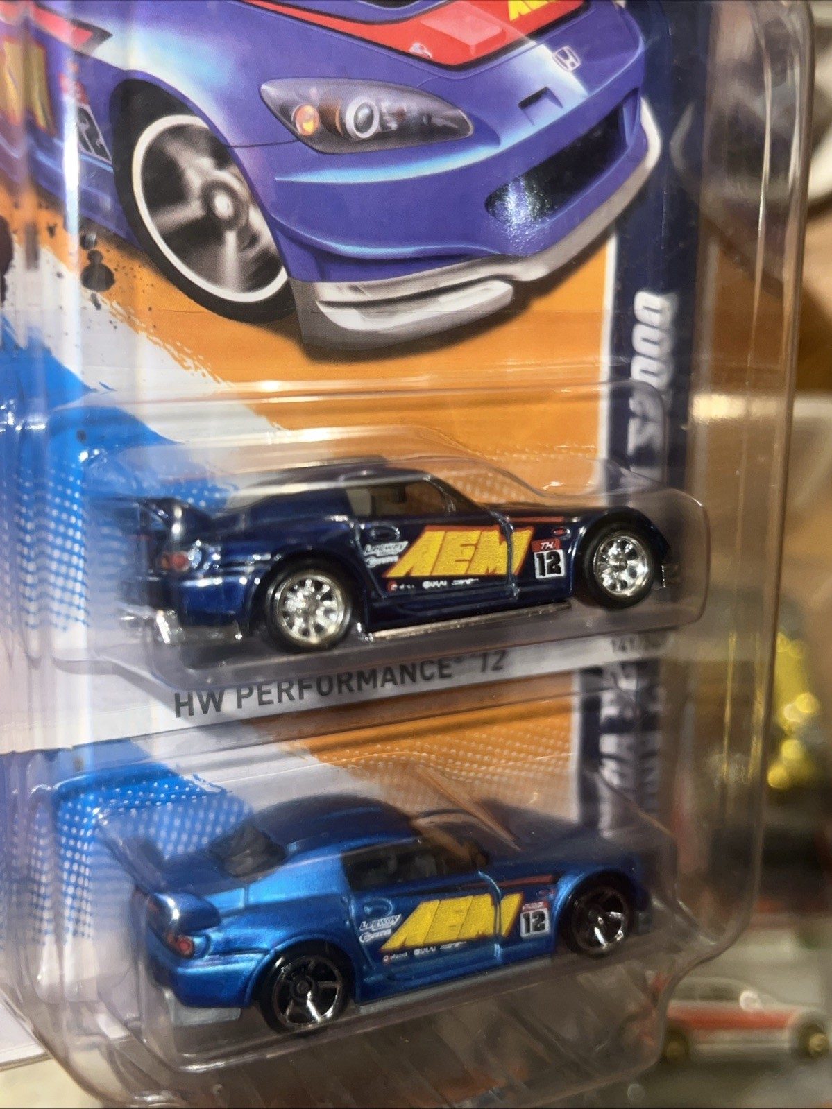 Hot Wheels Honda S2000 141/247 – Super Treasure Hunt – 2012 w/Protector And Main