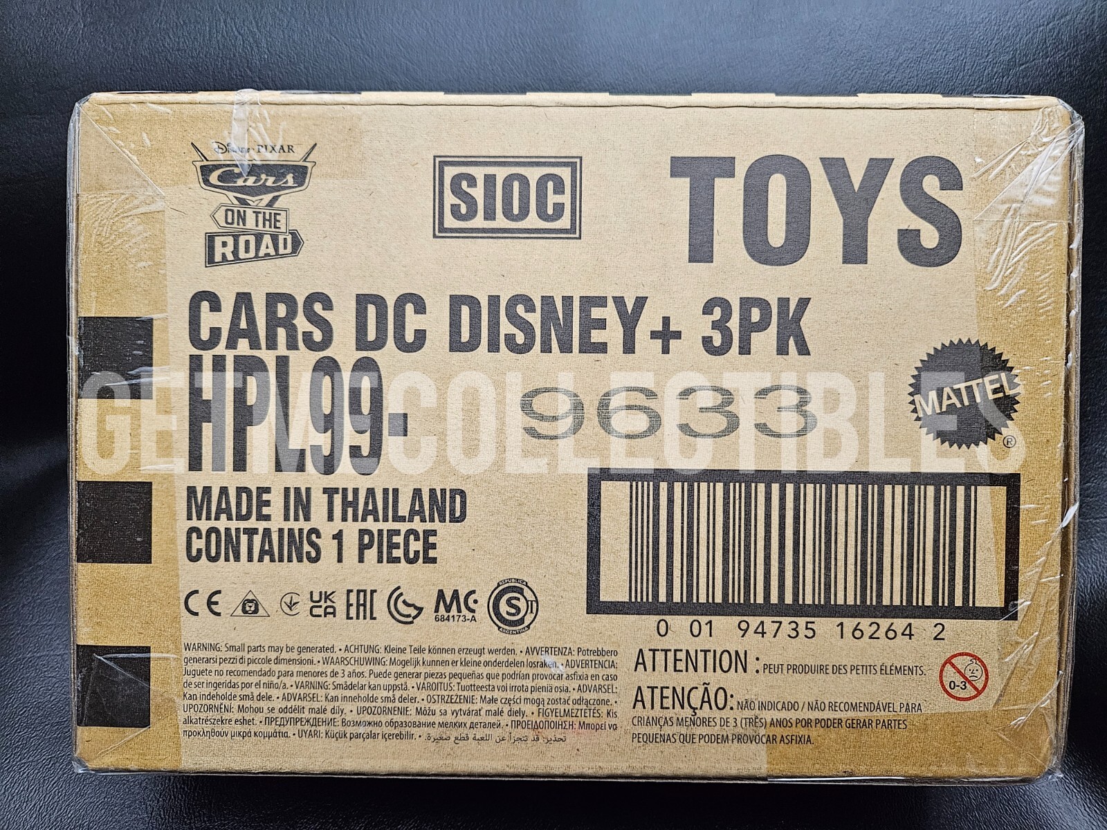 DISNEY PIXAR CARS ROAD TRIP IVY LIGHTNING MCQUEEN MATER 3 PACK SAVE 6% GMC