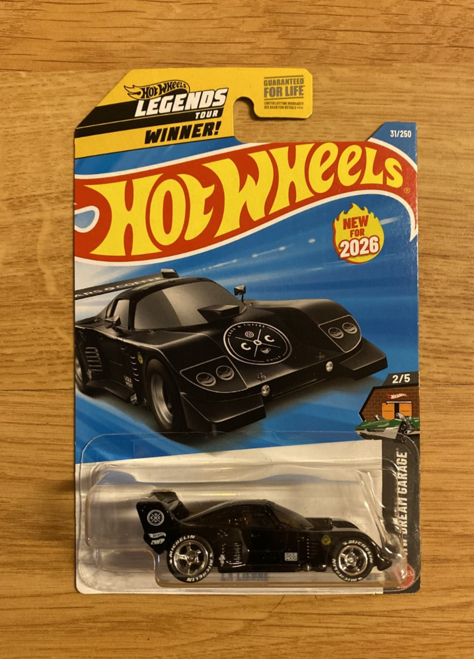 Hot Wheels LEGENDS TOUR WINNER 2/5 La Liebre CUSTOM Super Real Riders Wheel Swap