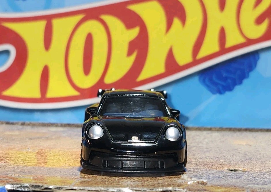 1/64 Custom Hot Wheels 2020 Porsche 911 GT3 Exotics Black