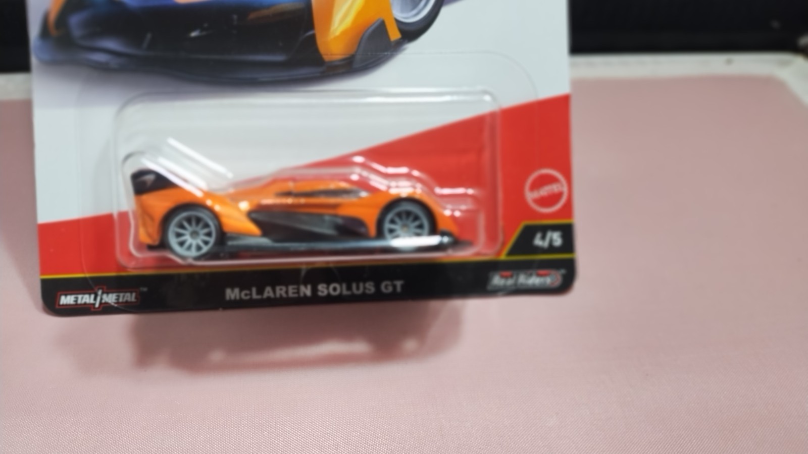 Hot Wheels Premium Car Culture Euro Speed Mclaren Solus GT Real Riders Diecast