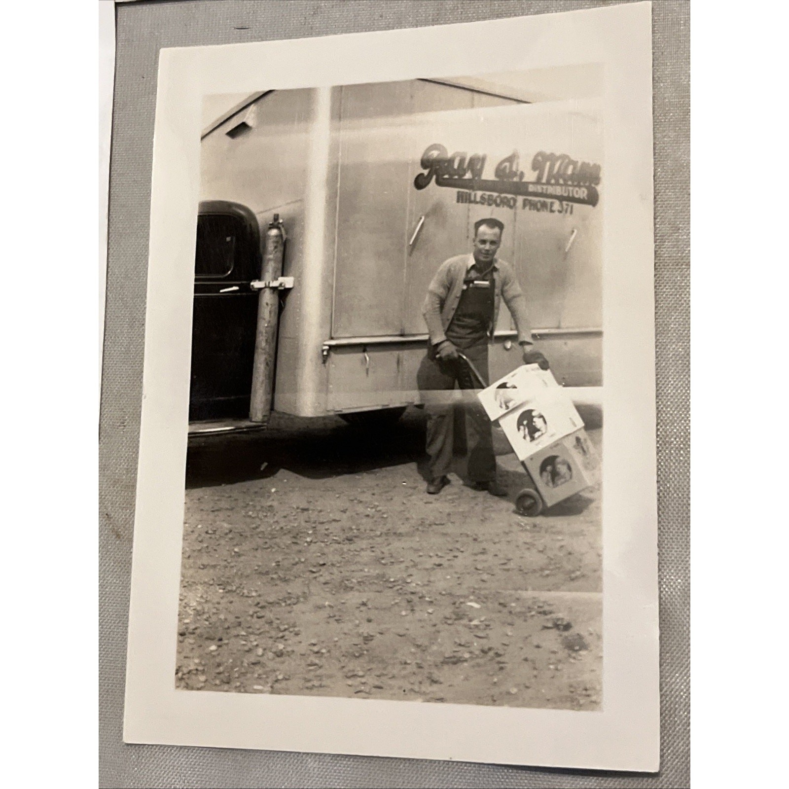Lot of C1950 Delivery Drivers and Commercial Trucks