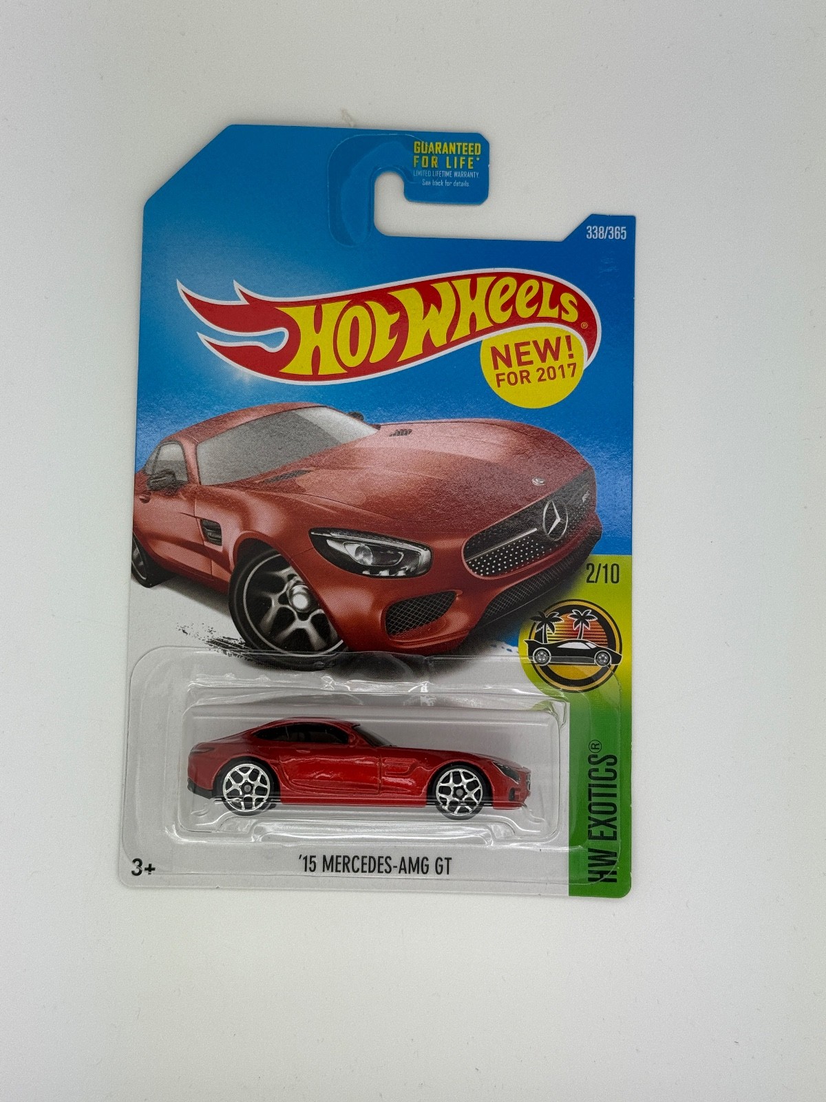 Hot Wheels 2015 Mercedes-AMG GT HW Exotics 338/365 Red
