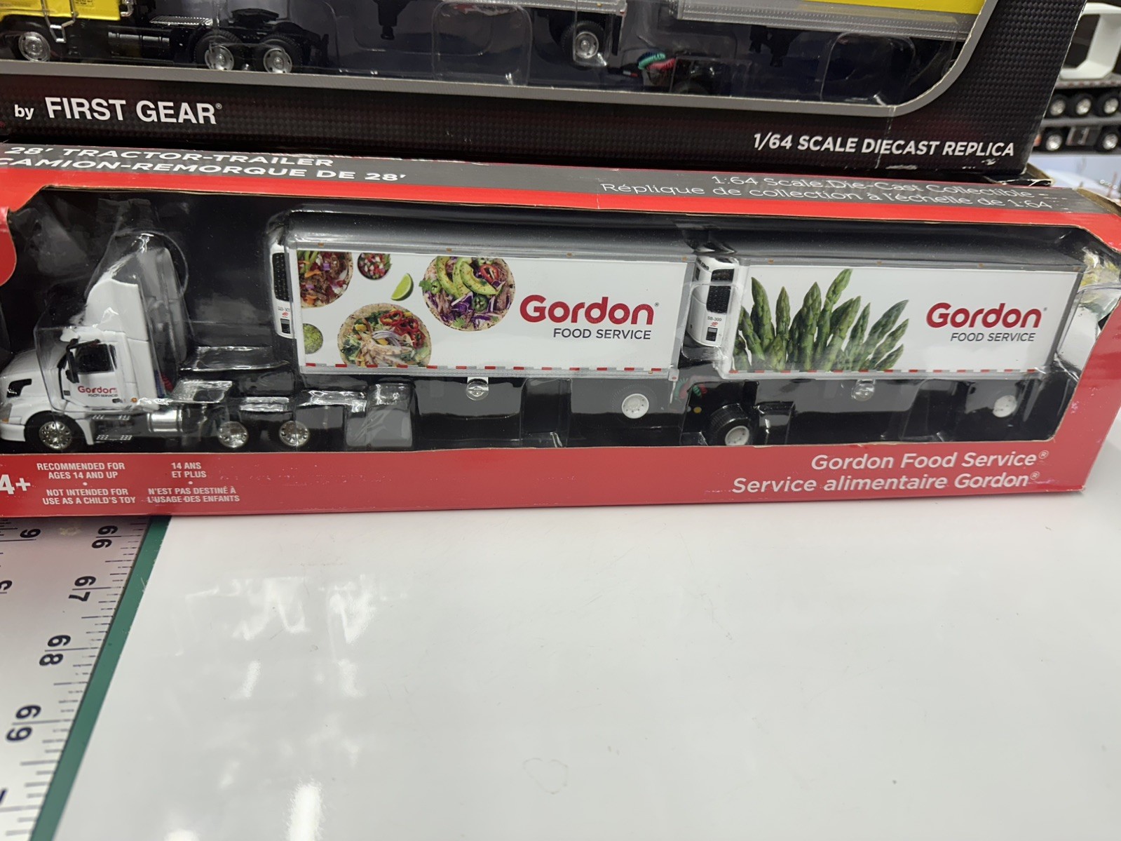 DCP/FirstGear 1/64 Gordon Food Service Volvo DayCab w/ThermoKing Pups #34168