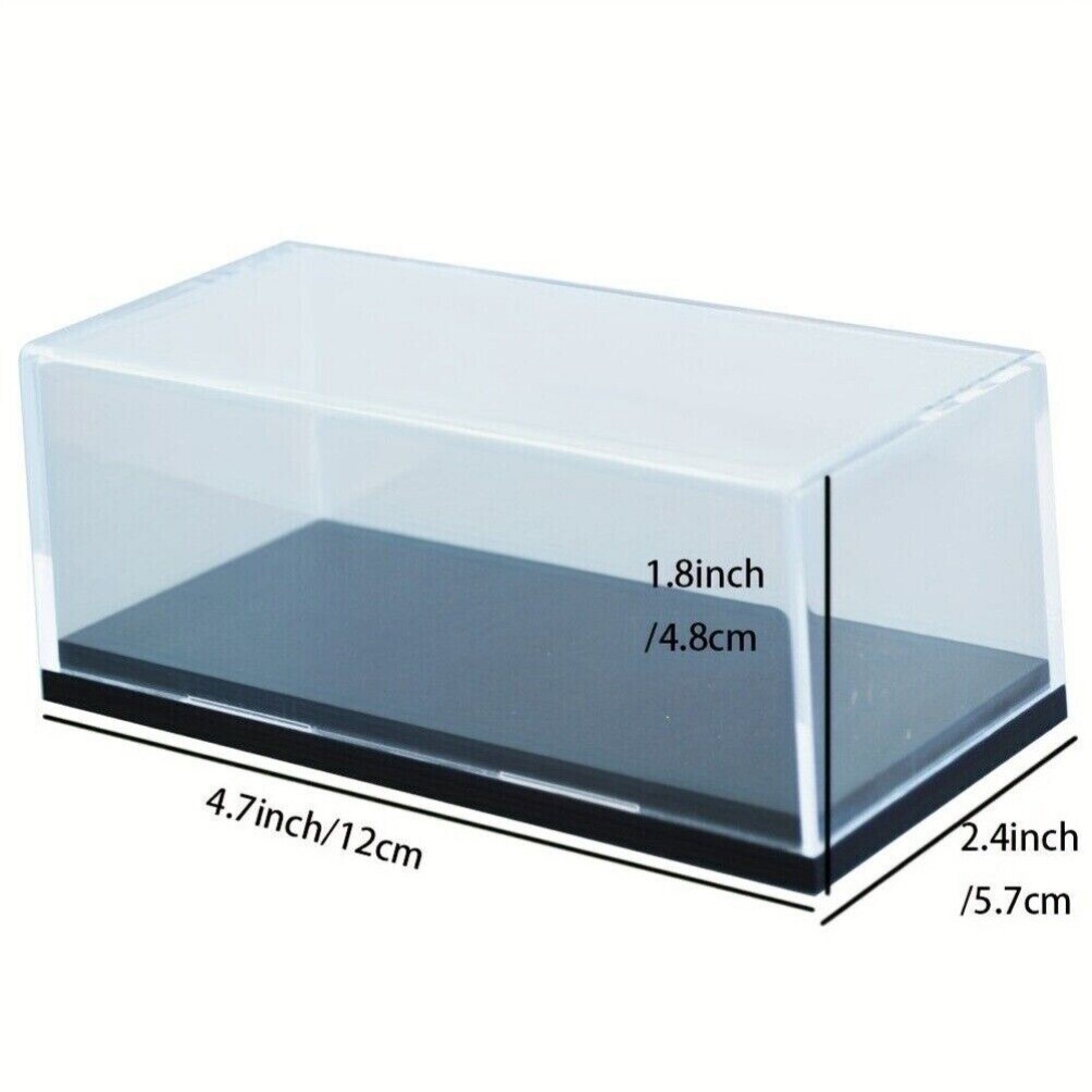 1pc For 1/64 Model Acrylic Case Display Box 1:64 Show Transparent Dt Proof