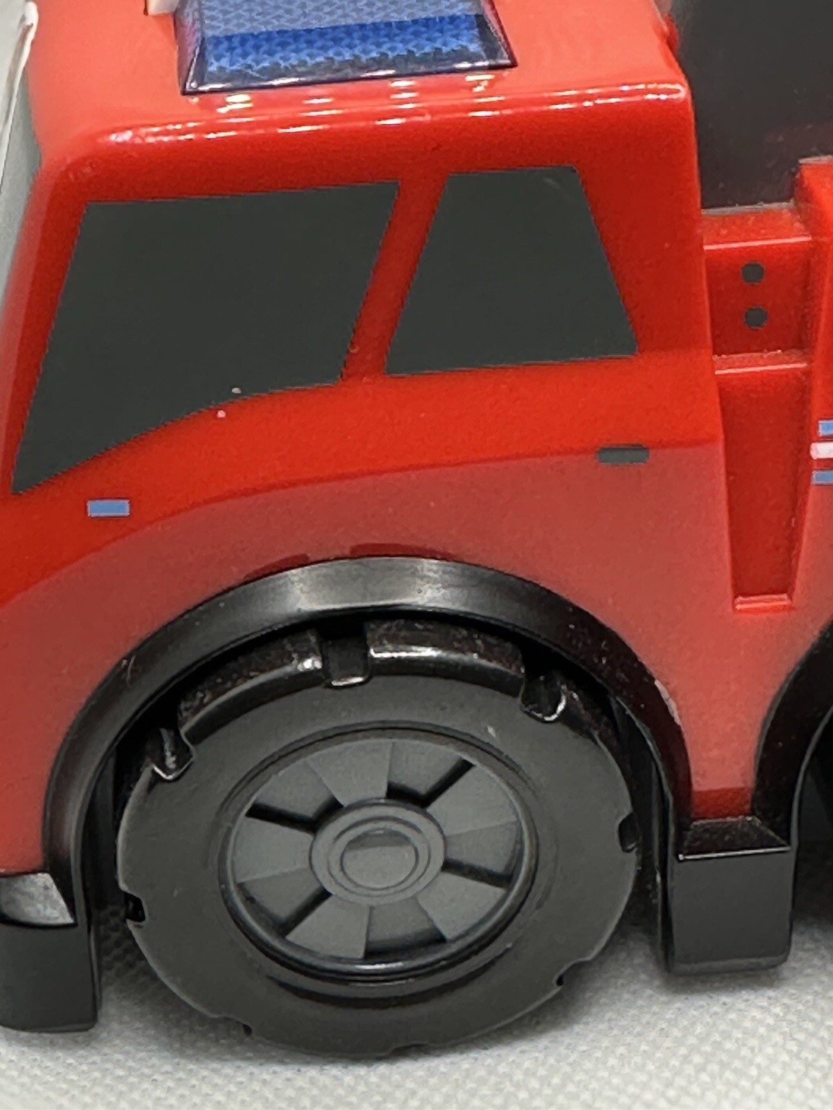 Manley Red Plastic Fire Dept Fire Truck 2009 Lights And Sound Works