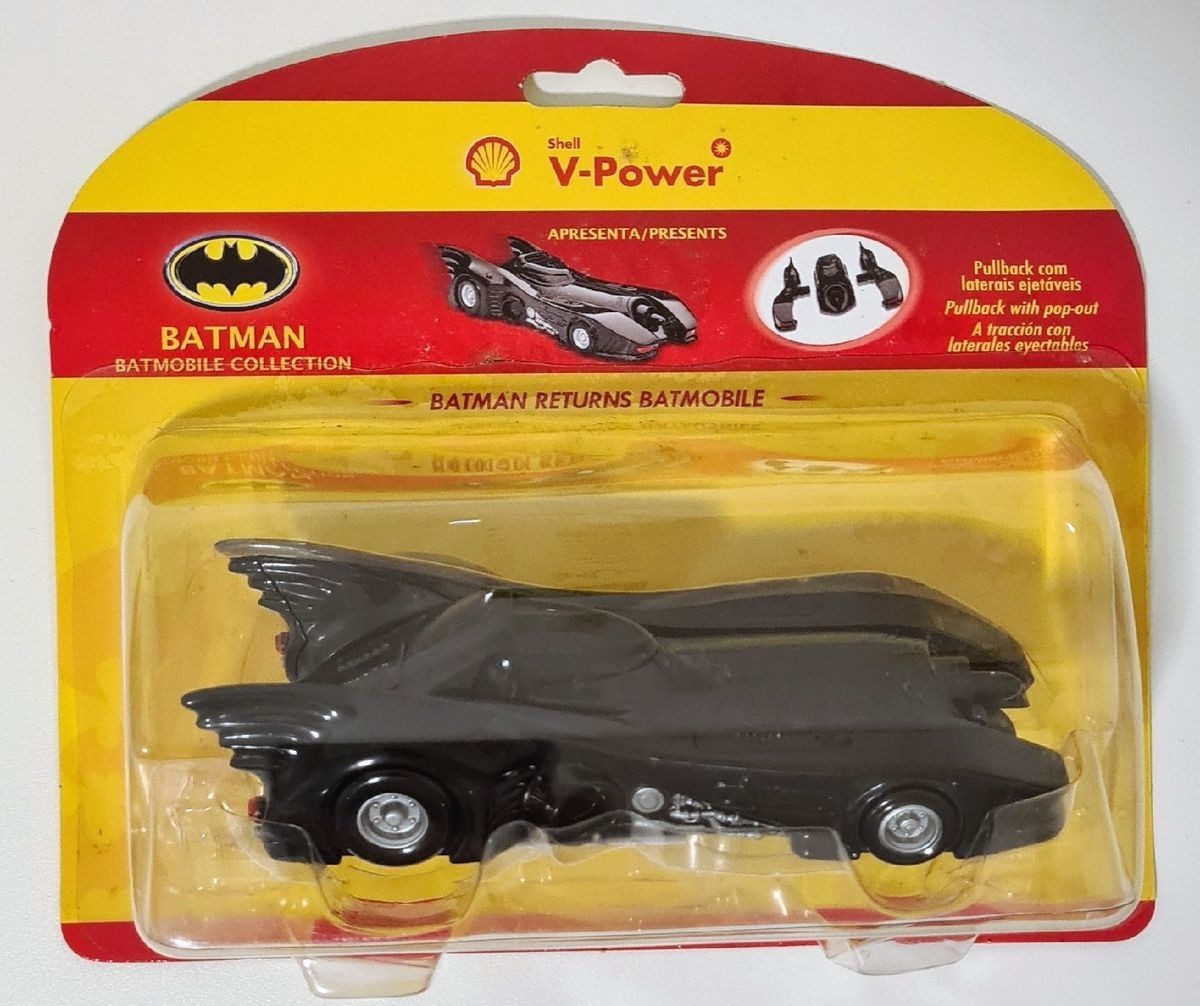 Batman Batmobile Plus Shell V-Power Promotional Set of 4 Cars Retired NEW Rare!