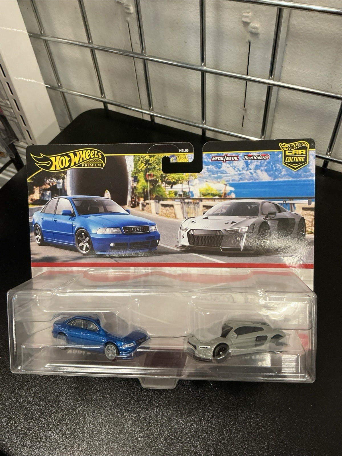 2024 Hot Wheels Premium Car Culture Twin 2 Pack Audi S4 Quattro & Audi R8 LMS