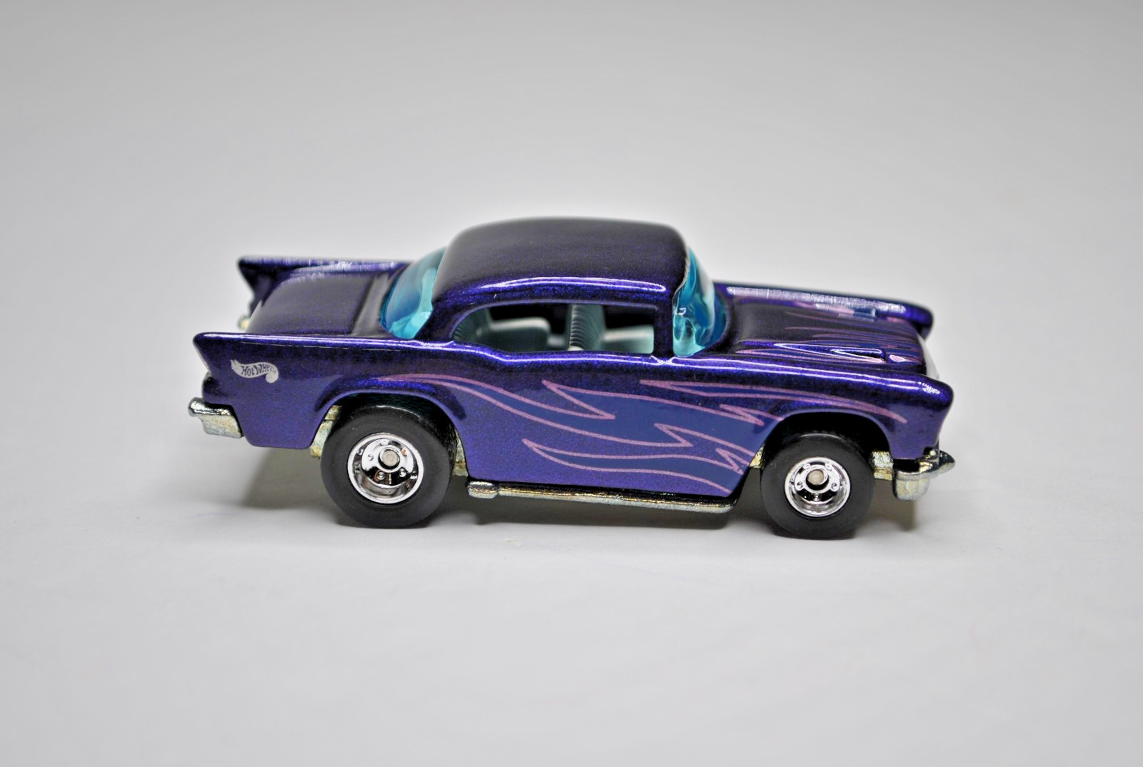 Hot Wheels real riders lot 57 Chevy Editors choice and JC Whitney Loose 1/64