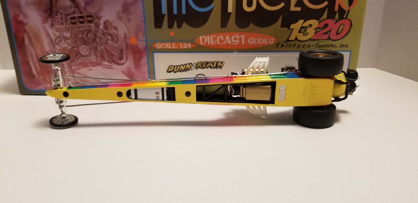 1320 The Fuelers 1:24 Dunn & Reath Dragster “AUTOGRAPHED” By Big Jim Dunn