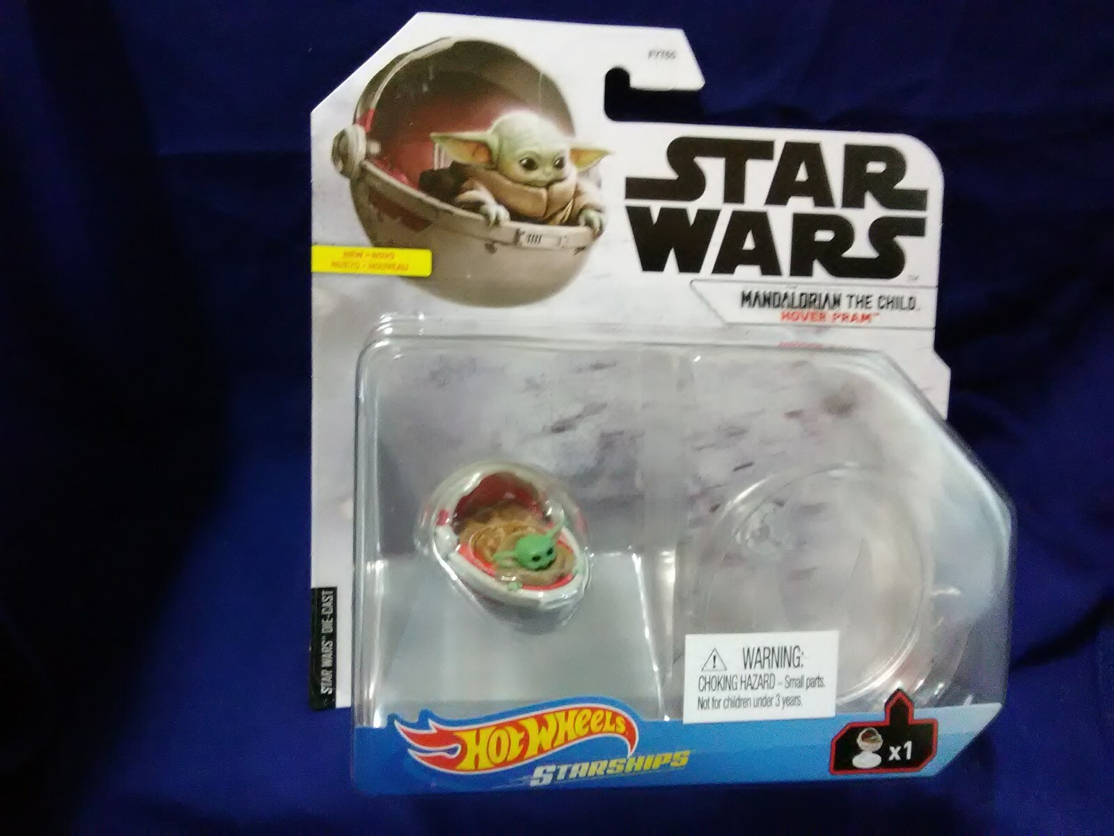 Hot Wheels Star Wars Mandalorian the Child Hover Pram Disney Star ships GVF57