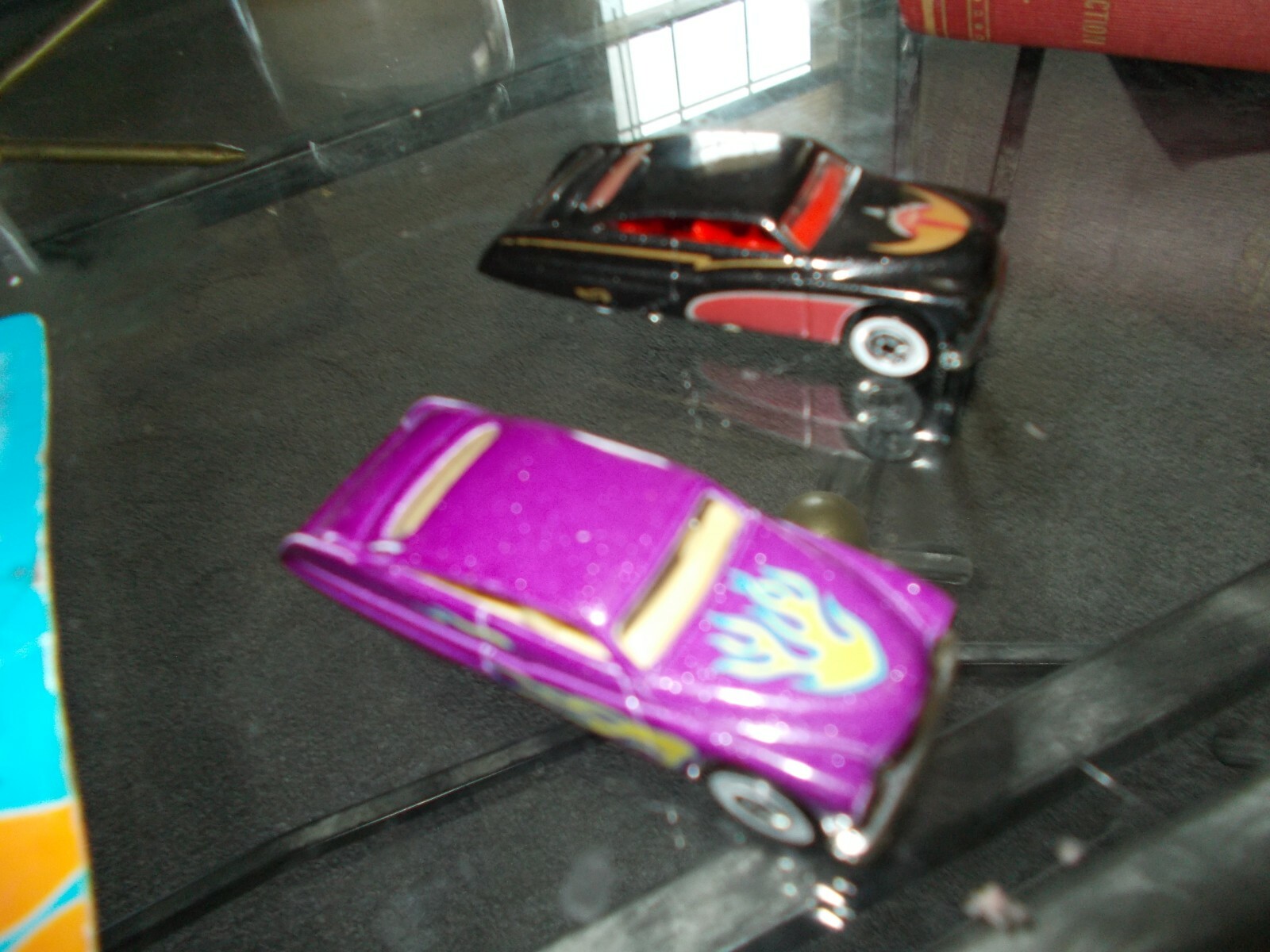 1999 Hot Wheels pr 50 MERC mercury white walls car quest 40 ford black leadsled