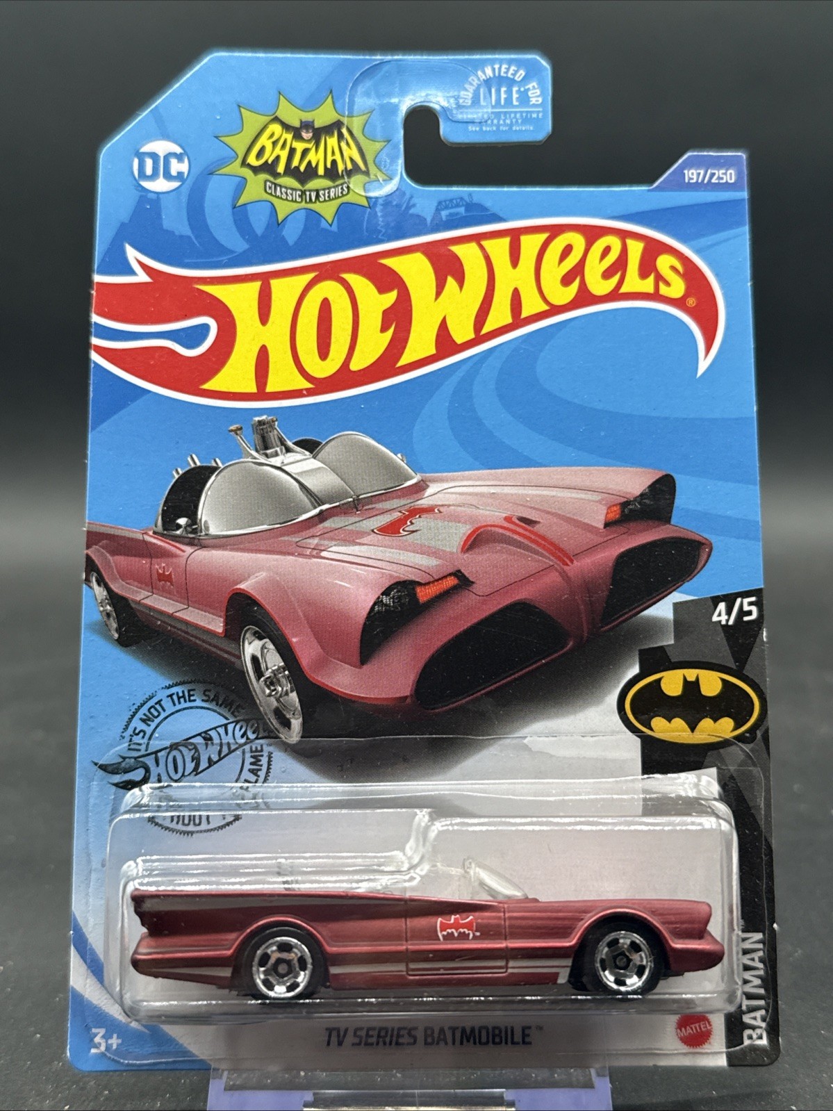 🌑2020 Hot Wheels Kroger Exclusive RED TV SERIES BATMOBILE 4/5 Batman 197/250🌑