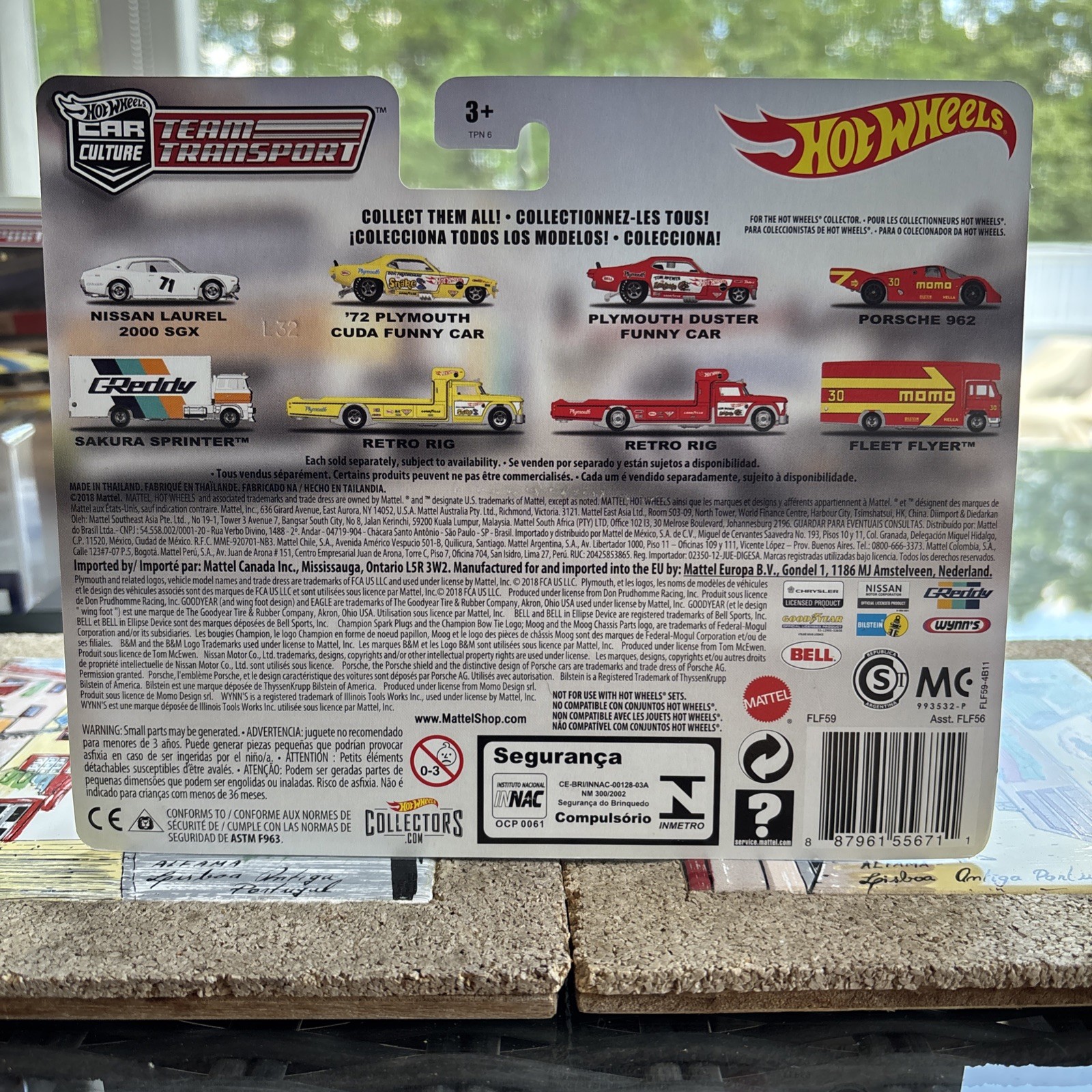 Hot Wheels Car Culture Team Transport GREDDY NISSAN LAUREL SAKURA SPRINTER #2
