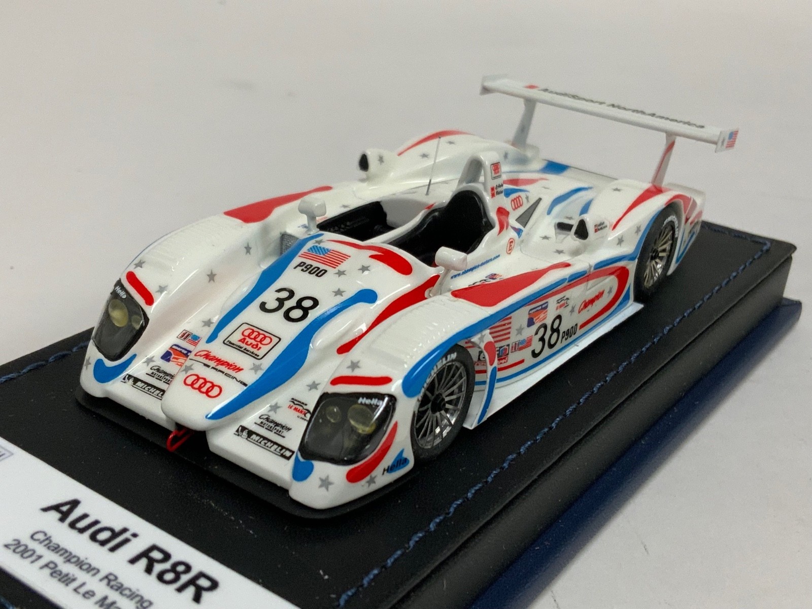 1/43 Provance Moulage Audi R8R Champion Racing from 2001 Petit Le Mans ABG472