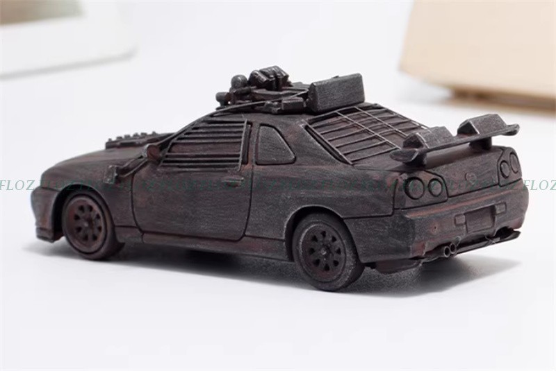 1:64 Stance Hunters Nissan Skyline GTR BNR34 Mad Max Apocalypse Distressed LTD