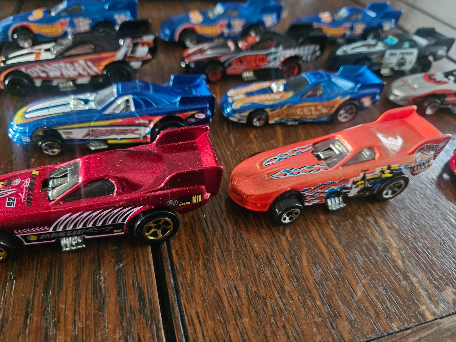 Hot Wheels Funny Car Dragster Lot B (12) Loose Cars