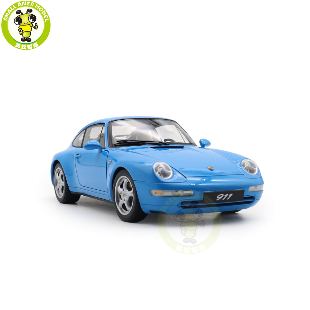 1/18 AUTOart 78133 Porsche 911 993 Carrera Blue Metallic Diecast Model Car