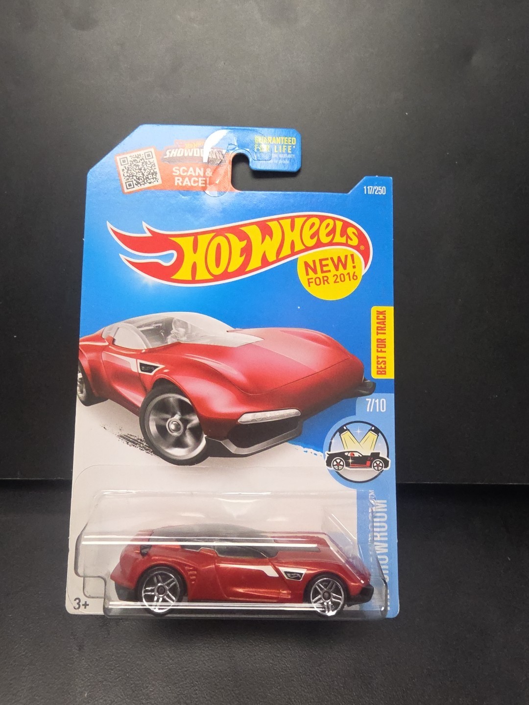 Hot Wheels New for 2016 Gazella GT 117/250 (Red Version) HW SHOWROOM 7/10