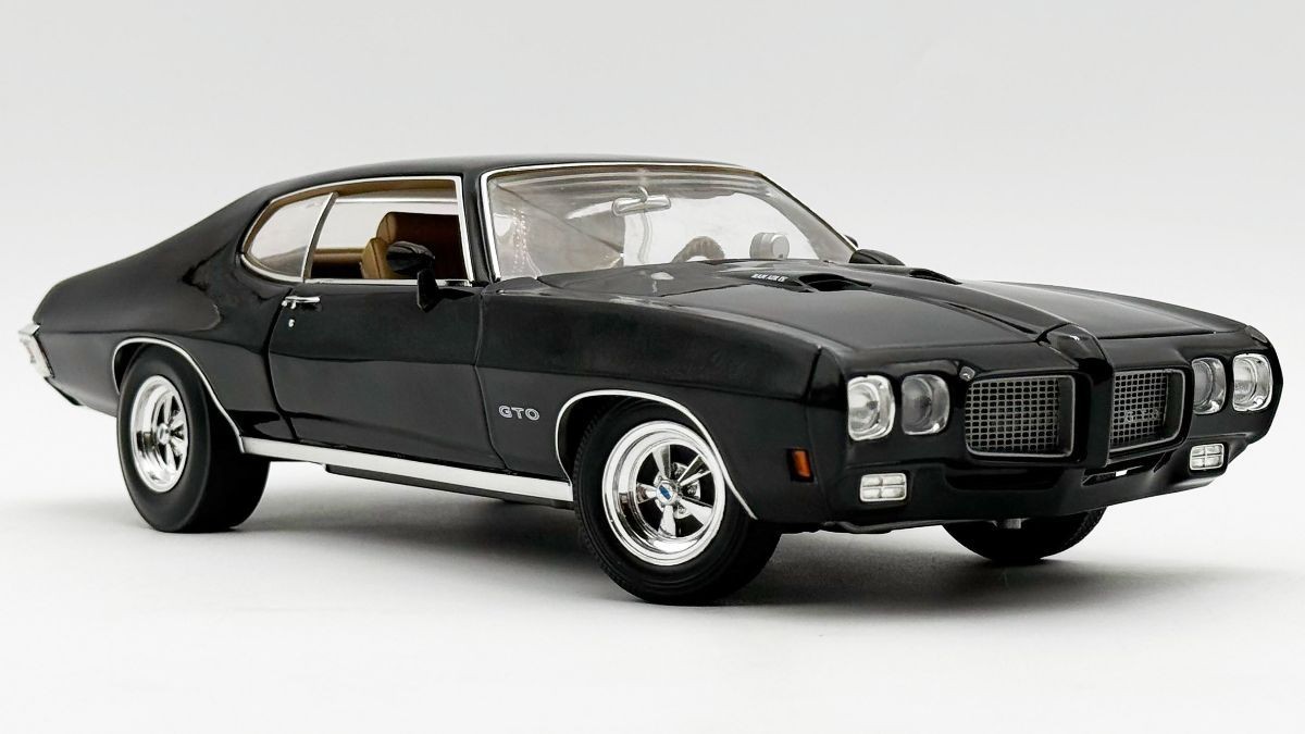 ACME 1970 Pontiac GTO Ram Air IV Main Street Starlight Black 1/18 1 of 402
