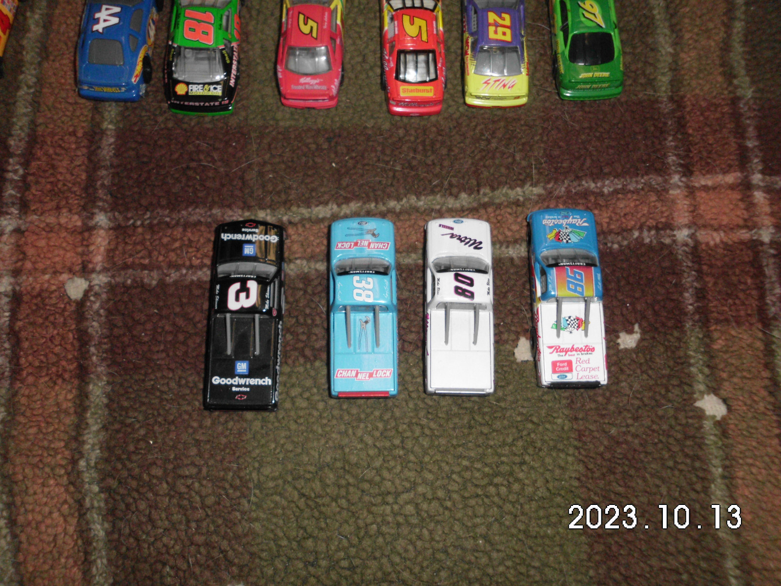 1997 Hot Wheels 100 Car Carry Case 32 Funny Cars / Dragsters / Nascar + Bonus