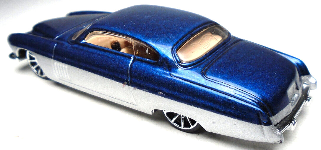2012 HOT WHEELS MYSTERY CARS FISH’D & CHIP’D BLUE & SILVER 3 1/8″ DIECAST CAR