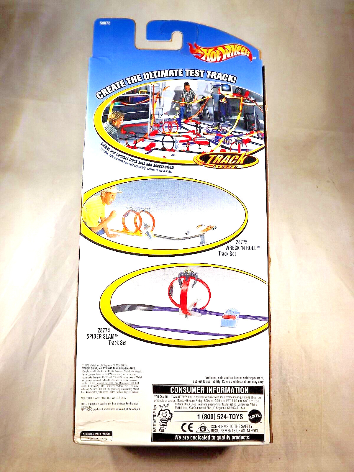 2000 Hot Wheels 5 Pack HOT RODS Fat Fendered40,Deuce Roadster,3-Window34,Fiat500