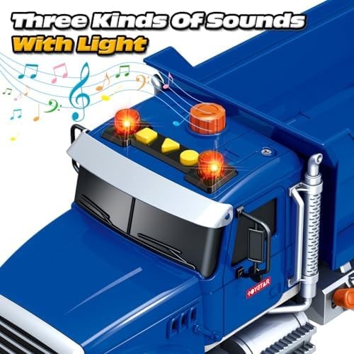 Bstoyder Kids Toys for 3 4 5 6 7 8 Years Old Boys, Large Dump Truck Toy with …