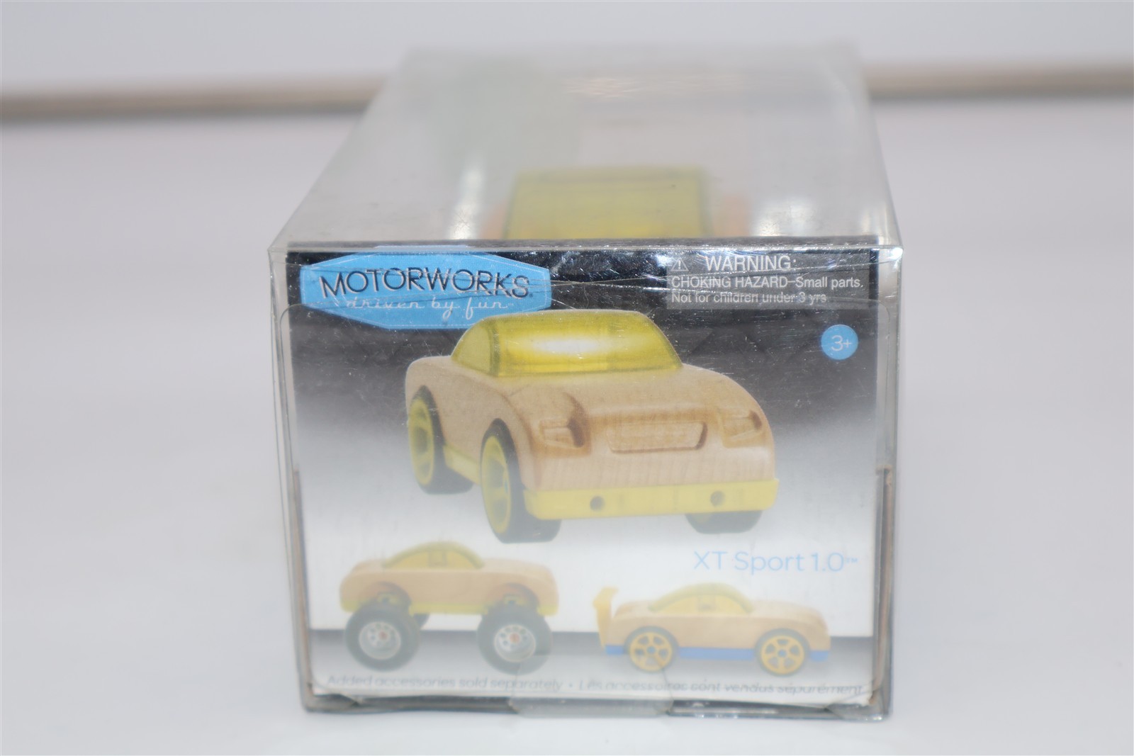 Motorworks – EXS GROUND EFFECTS ROADSTER 1.0 Wooden Car Vehicles Snap-Fit -NEW-