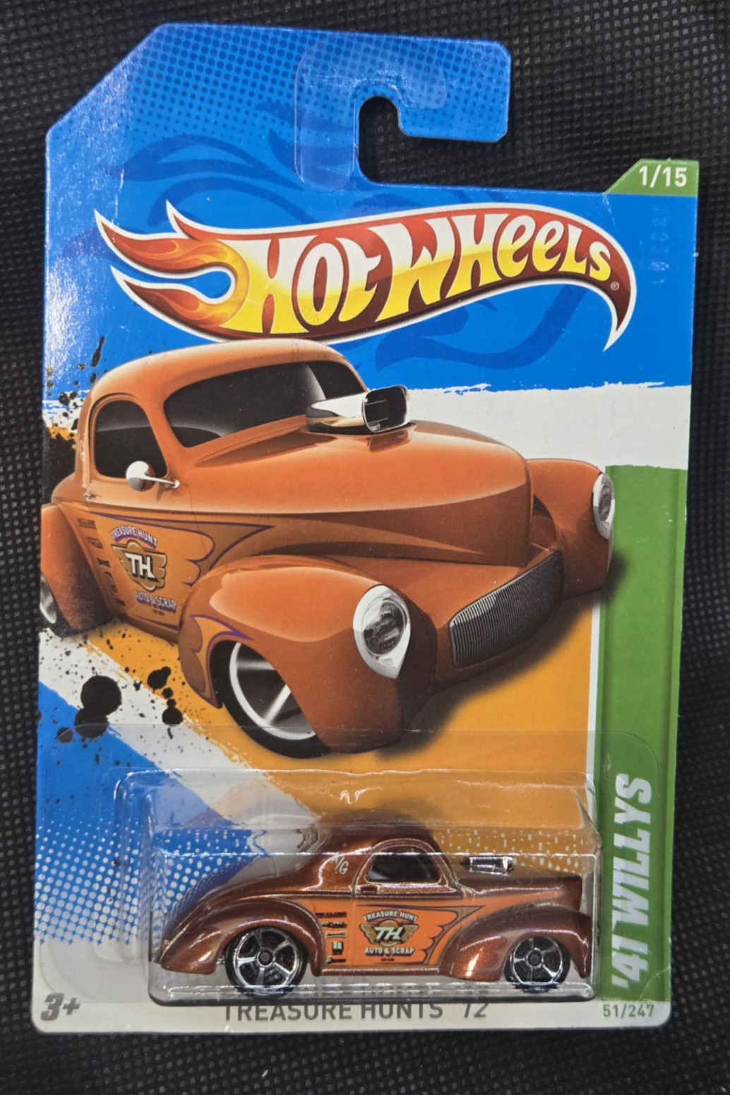 2012 Hot Wheels ’41 Willys Treasure Hunt