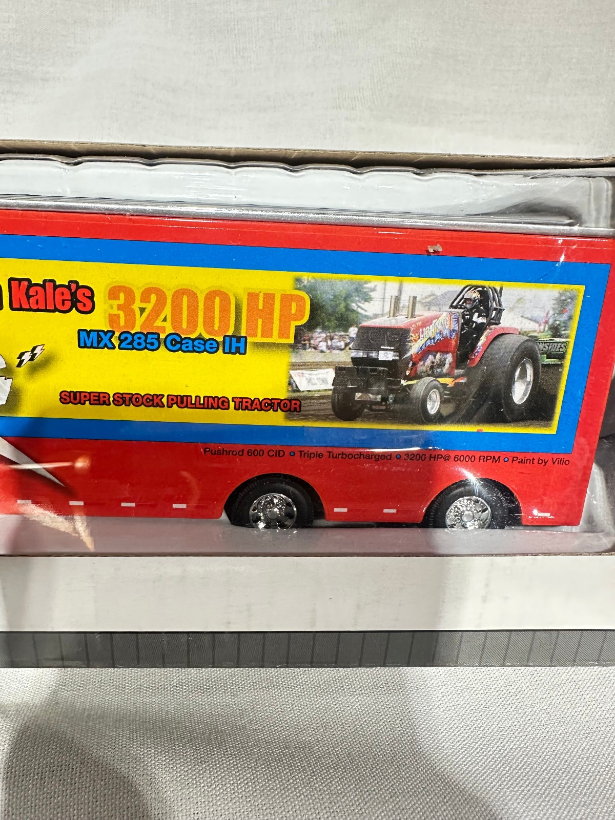 Case IH Ride The Lightning Pulling Tractor Kenworth Semi By SpecCast 1/64th