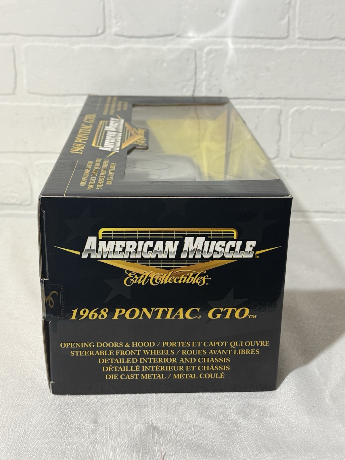 1/18 Ertl 1968 Pontiac GTO Raw Unpainted CHASE 1 of 1000 Factory Sealed Box