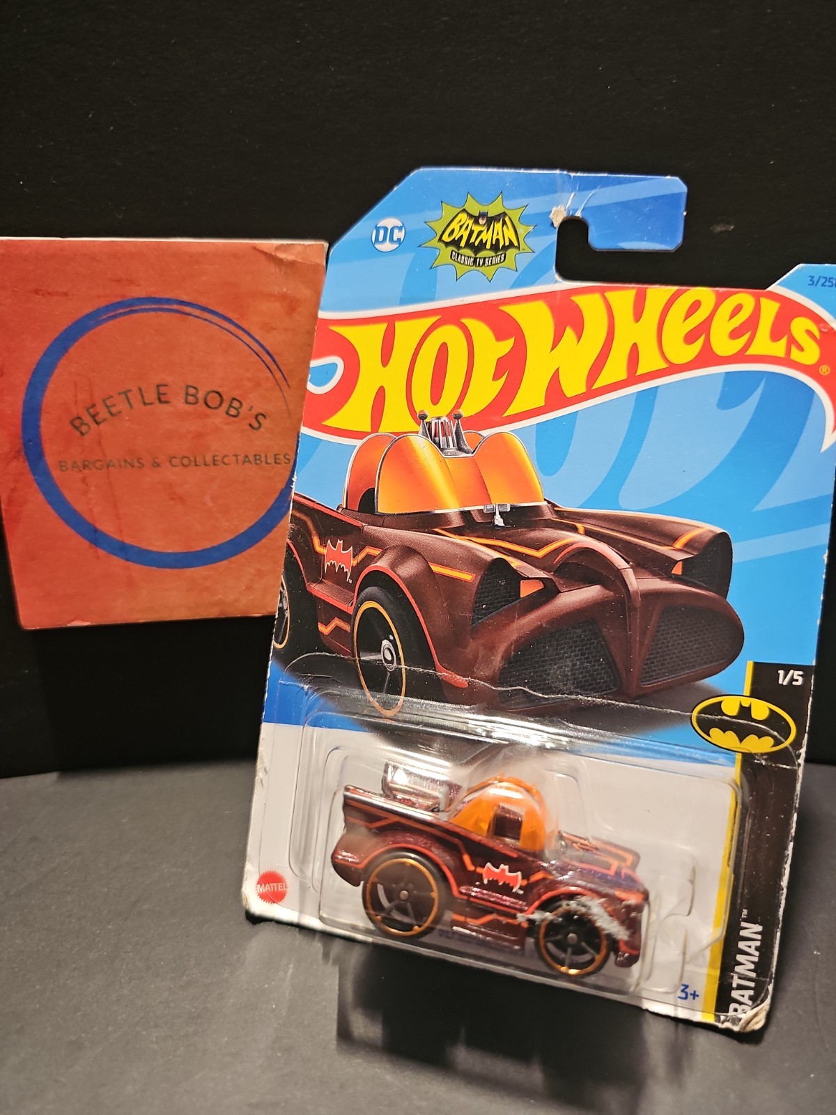 2021 Hot Wheels Batman Classic Tv Series Batmobile 1:64 Diecast 1/5 #3/250 NIP