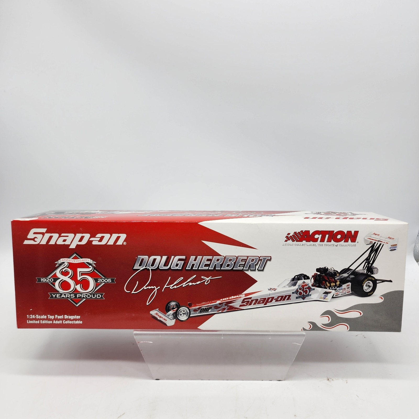 5A Doug Herbert 85th Anniversary 2005 Top Fuel Dragster 1:24 Snap-On Rare HTF