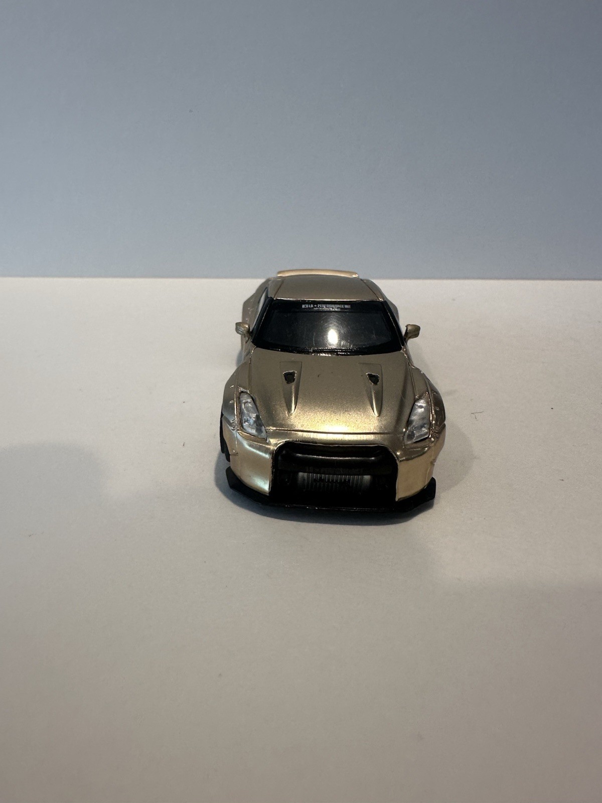 Mini GT R35 GTR Matte Gold 1/64 Liberty Walk