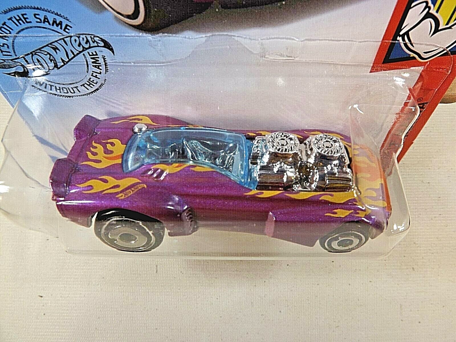 2019 Hot Wheels #195 Muscle Mania 4/10 RODGER DODGER 2.0 Purple w/Chrome AD Sp