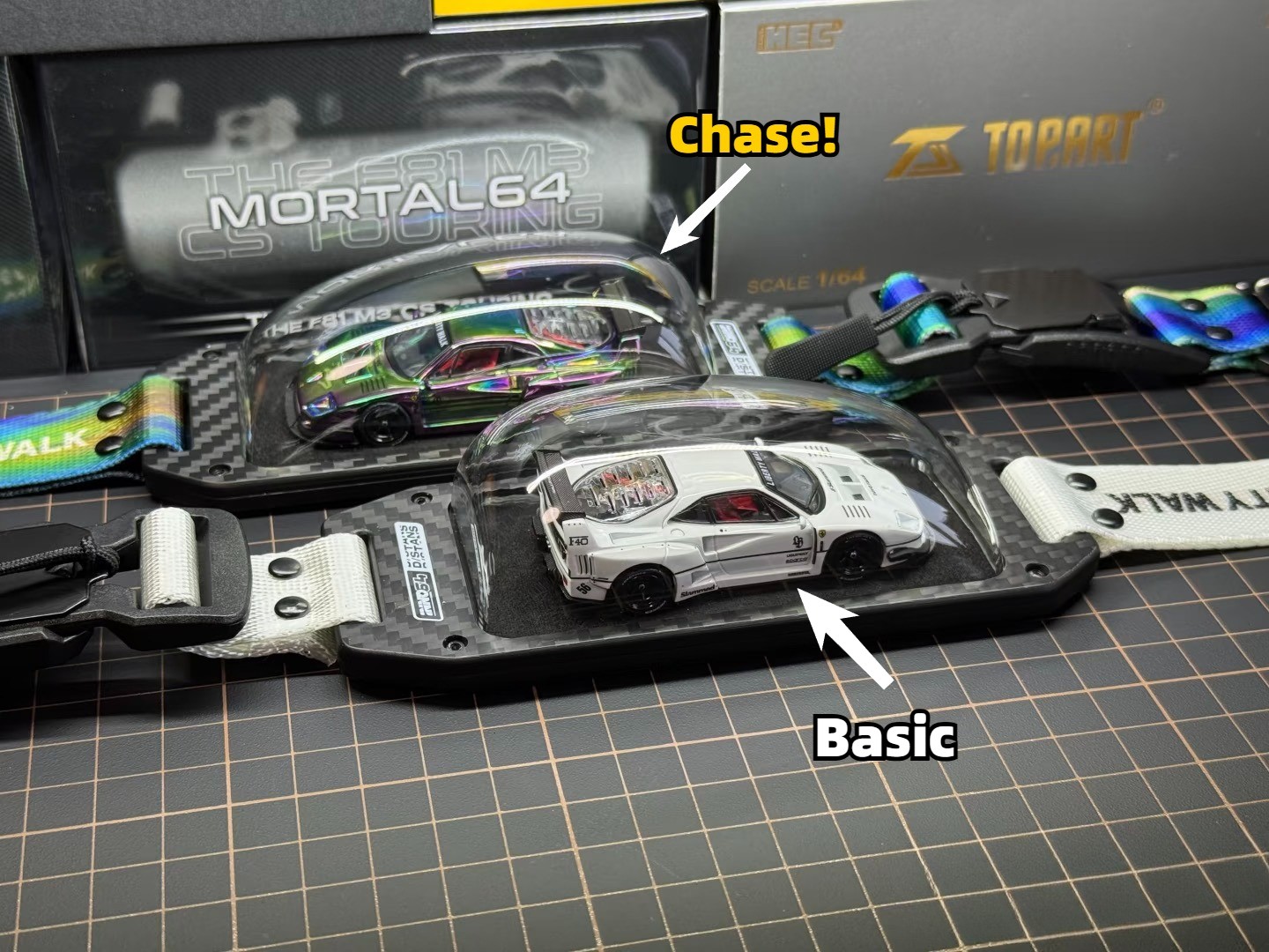 INNO 1/64 Liberty Walk F40 Wearable Lanyard HEC Beijing Exclusive Chase Chance