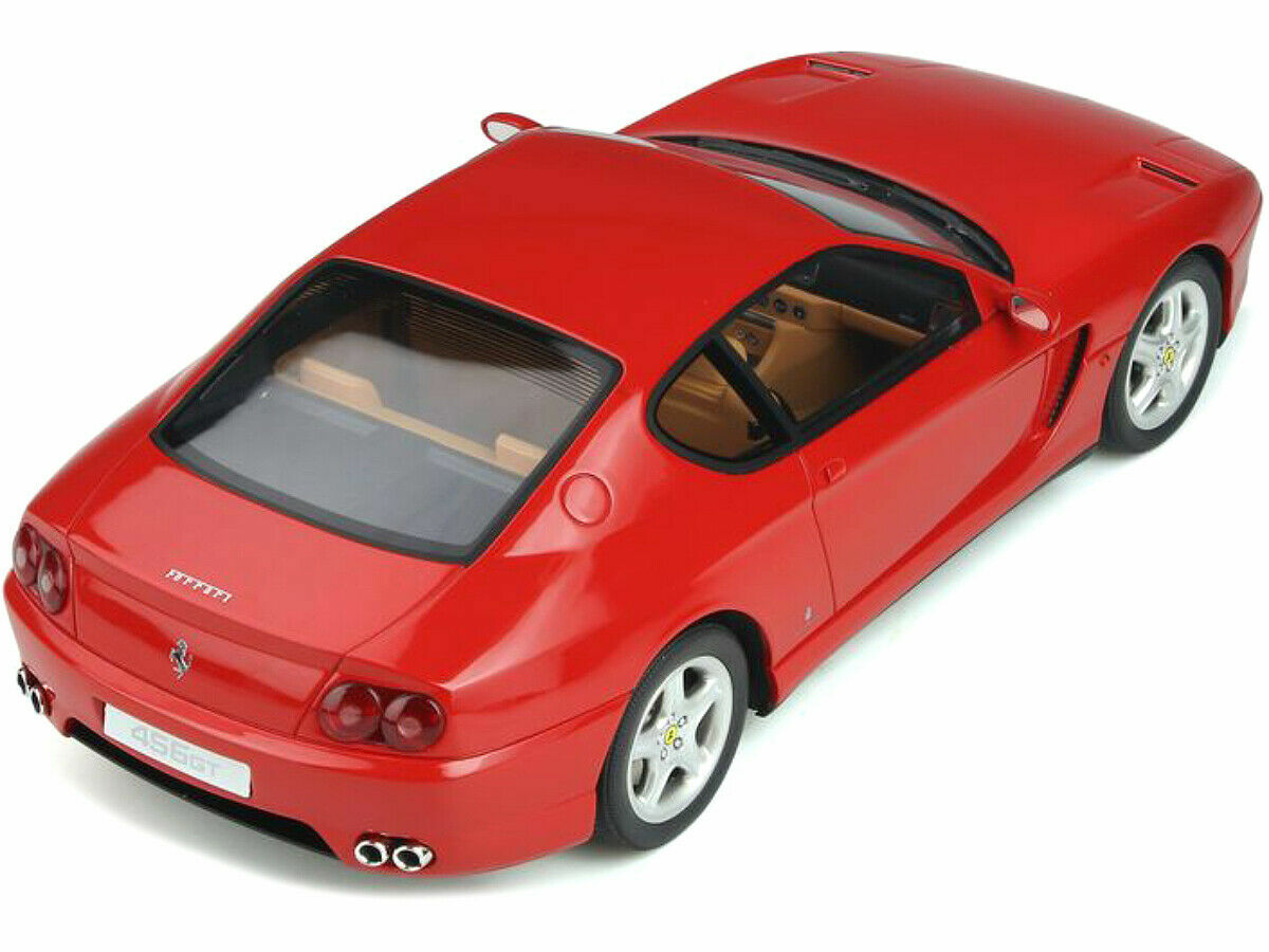 FERRARI 456GT ROSSO CORSA RED 1/18 MODEL CAR BY GT SPIRIT GT821